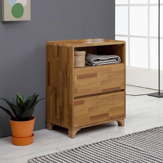 아니아 오픈 서랍장 3단 600