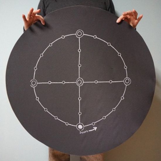 조약돌화투 방석_동글이