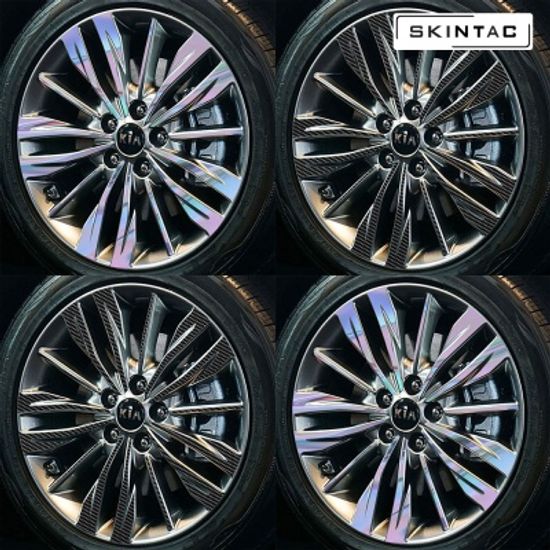 기아 더 뉴 K5 스퍼터링 18인치 휠스티커/1세트