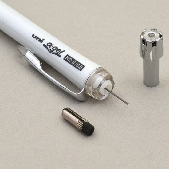 유니 말랑말랑 쫀득 0.5mm 샤프-알파겔 슬림 M5-807GG