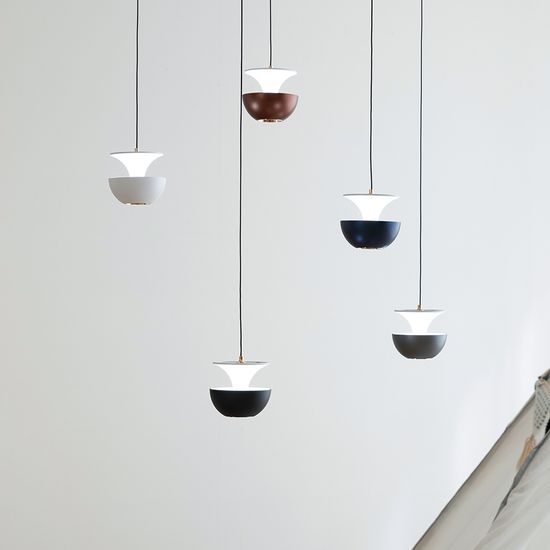 LED 칼라 팟 미니 1등 식탁등 식탁조명 7W 블루
