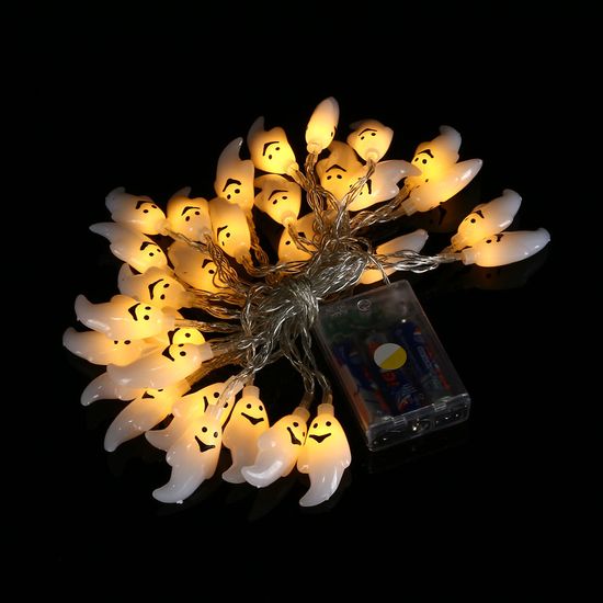 [도토로] 30구 LED 할로윈 유령 가랜드 전구(4.5M)