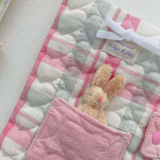 멜팅치즈 하트통통 북커버 B6 A5