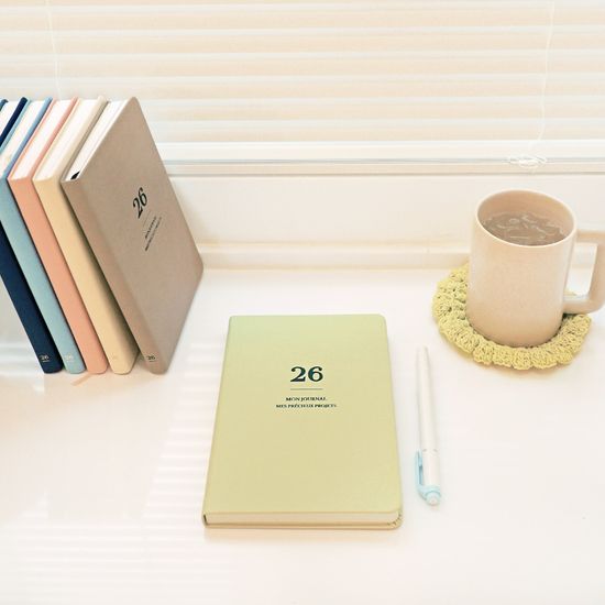 오첵 2026 날짜형 먼슬리 몬저널 몬져널 다이어리