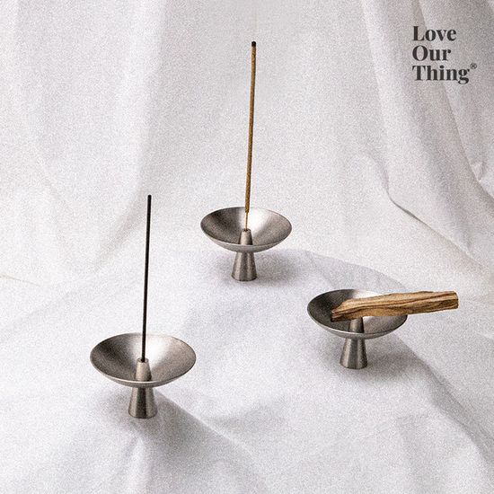 Our Calm Day 안테나 스테인리스 인센스 버너
