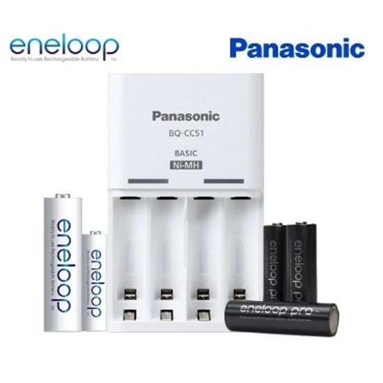 [파나소닉] 에네루프 PRO AA 충전지 2550mAh 4알 + 파나소닉 충전기