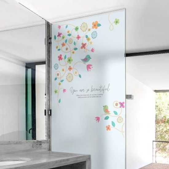 창문 유리창 시트지 칼라 안개시트지 페페플레어01