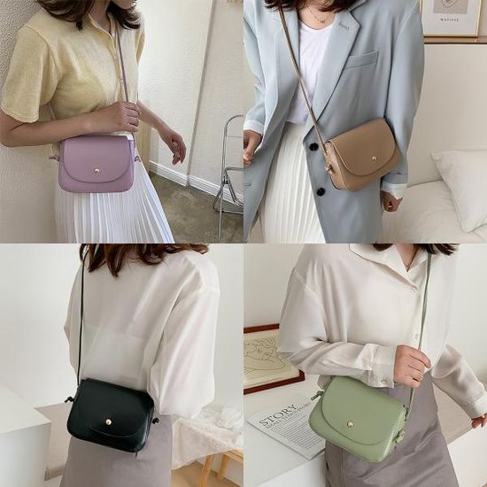 faber 단추콩크로스백