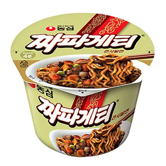nongshim 농심 짜파게티 큰사발면 123gx12개