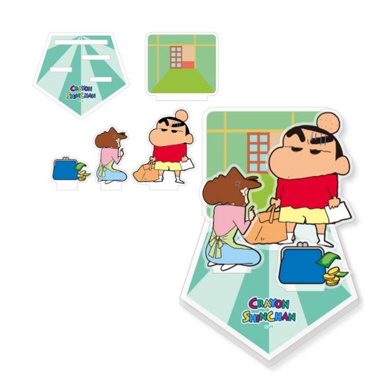 꿀밤 짱구 보석십자수 아크릴 스탠드