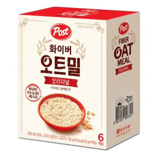 동서 포스트 화이바 오트밀 오리지널 180g