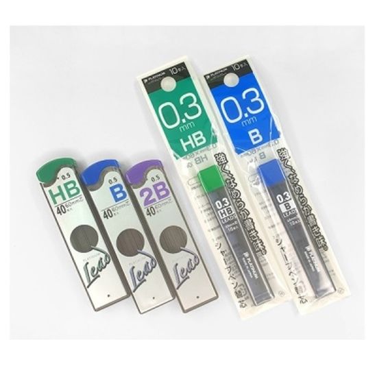 플래티넘 일본산 0.3mm 고강도 샤프심 1다스(10통)