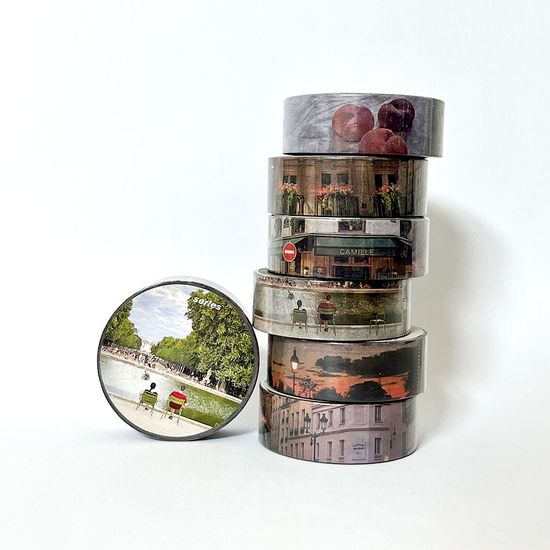 마이시리즈 파리 마스킹테이프 유럽 빈티지 마테