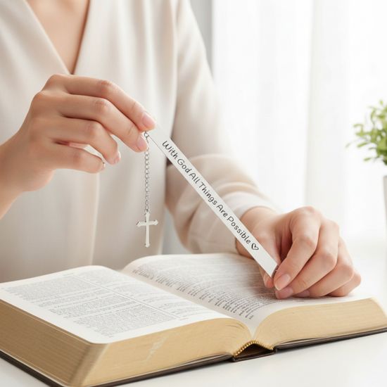 십자가 성경책 책 책갈피 북마크 북홀더 북클립 독서