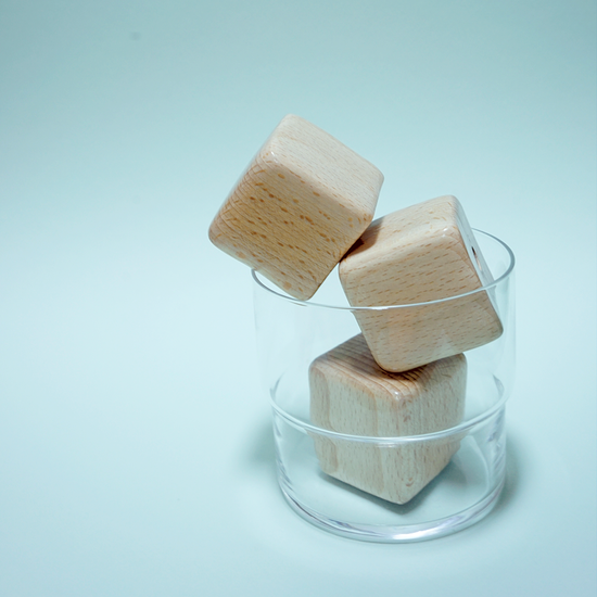 아이스 큐브 메모 스탠드