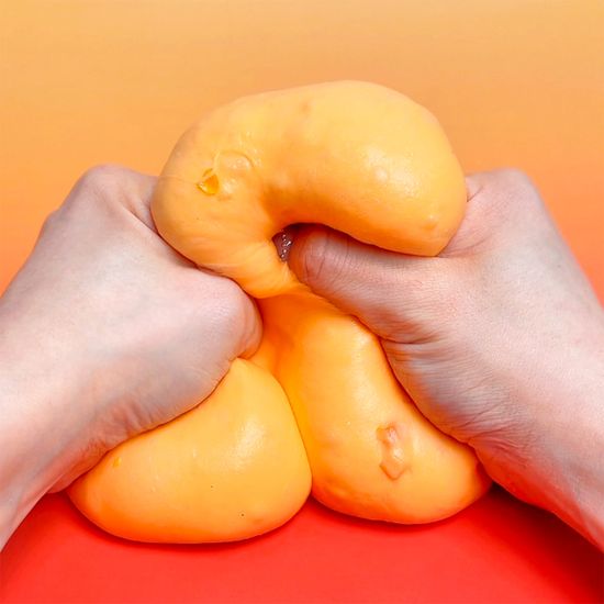 젤시스 통귤사탕 클리어 점토슬라임 왁뿌 왁스부수기