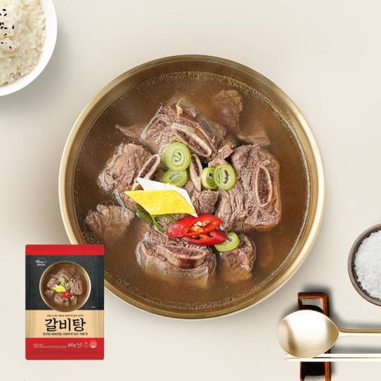 [미미의밥상] 정성담아 끓인 전통 갈비탕 600gx2팩