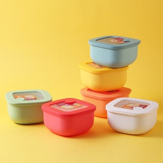 아르딘 시에로 밀폐용기 정사각 600ml 6color