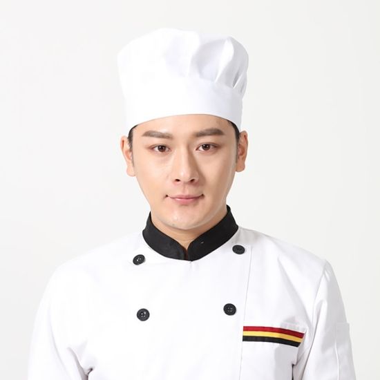 셰프나인 고무밴드 주방모자(화이트)/ 위생 제빵모자