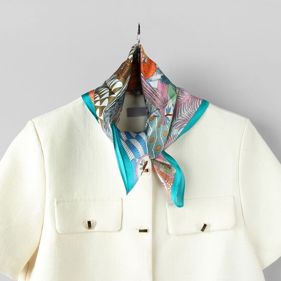 [베네]나스르 실크 쁘띠 스카프