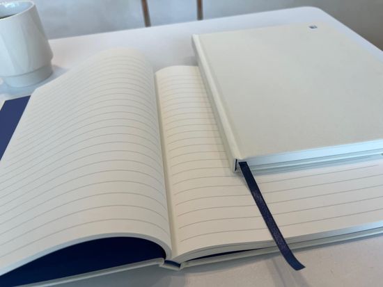 상지사 하드커버 노트 양장 B5 라인 줄 유선 도트 