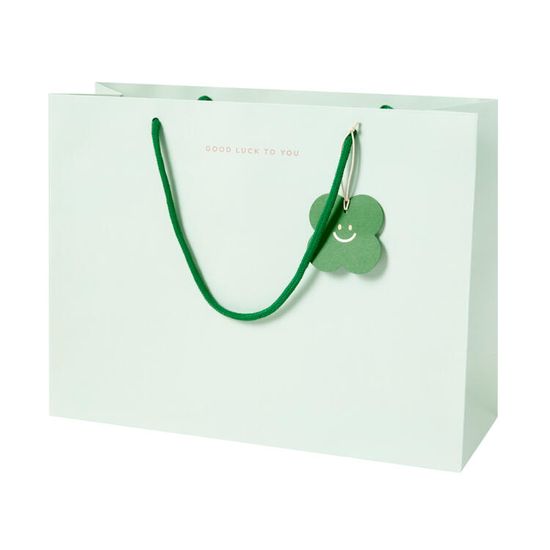 아트박스 그린 클로버 택쇼핑백