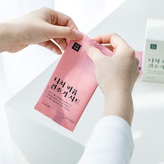 단순생활 니치 퍼퓸 건조기시트 섬유유연제 40매
