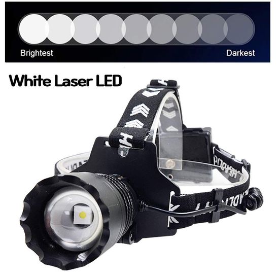 LED 충전식 야외 줌 해루질 랜턴 헤드랜턴(WC1DF17)