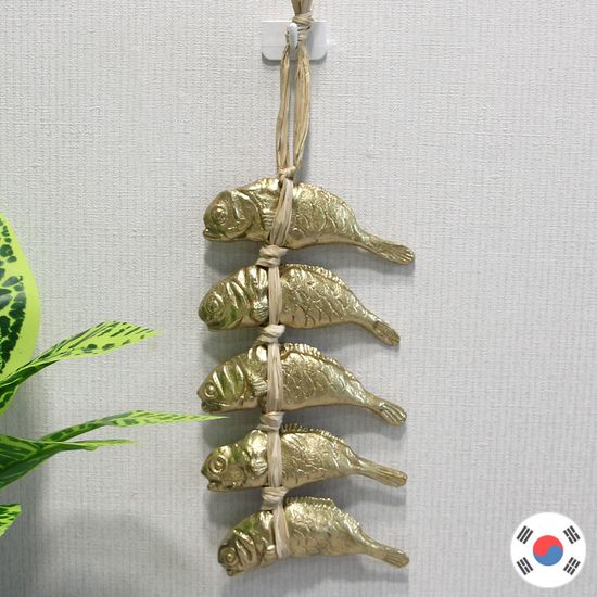 자린고비 5p 황동주물 풍수인테리어 장식품 HWD-714