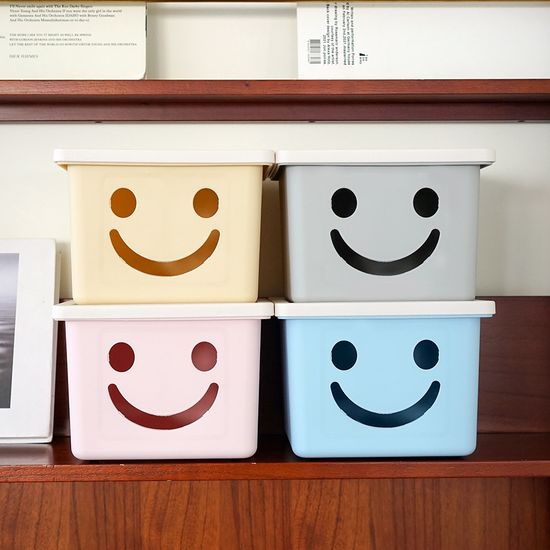 보노하우스 모던 미니 해피박스 1P 수납 정리함