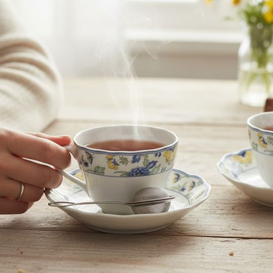 후첸로이터 파피용 커피잔 소서 1인조 세트 230ml