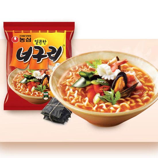 농심 얼큰한 너구리 120g 30개