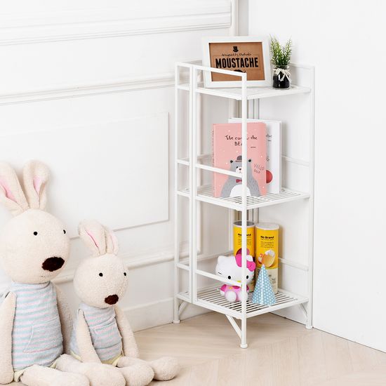 노바리빙 다용도 폴딩 선반 철제 수납장 접이식 