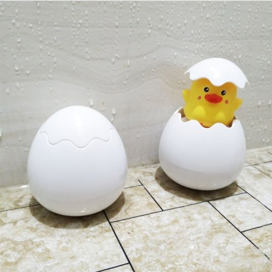 에그팝 유아 목욕놀이 물놀이 샤워 장난감 물총 오리