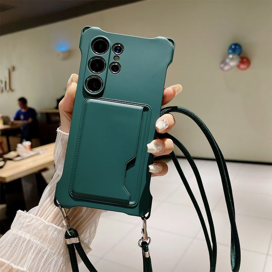 갤럭시 A15 34 14 53 단색 카드수납 스트랩 줄 케이스