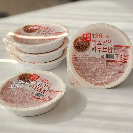 빼빼곤약 128kcal 발효곤약카무트밥 150g x 10팩