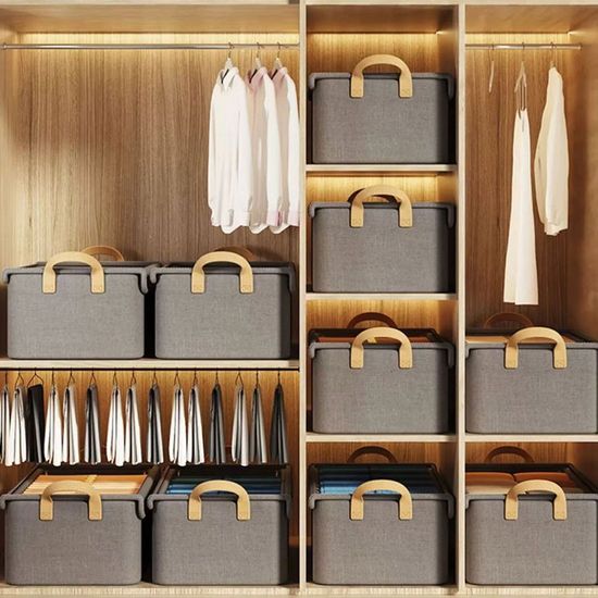 투명캡 리빙 수납 옷정리함 공간 박스 수납함 정리함