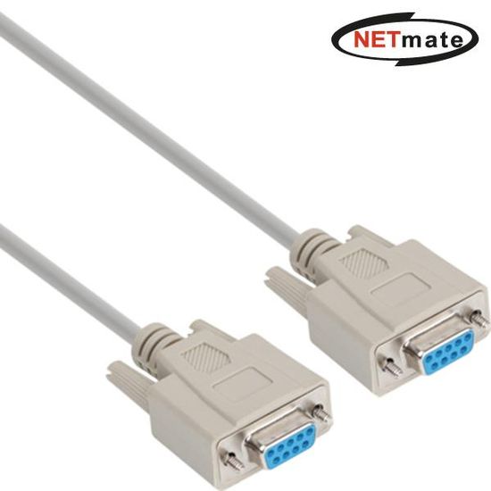 9핀 NULL MODEM 케이블 1.8m