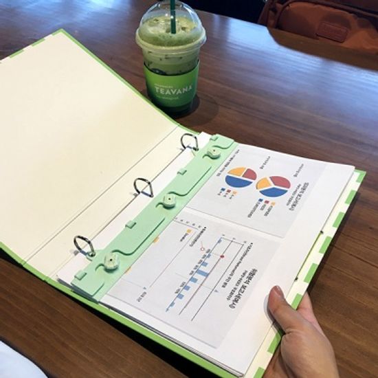 수업중강의중 바로펀치 3공 pastel