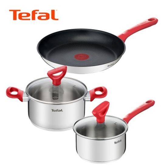 테팔 에디션 레드 인덕션 프라이팬26+편수16+양수18