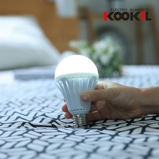 국일 탄소 그래핀 원단 전기요 다크그레이 싱글