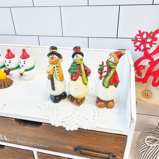 큐트 미니 눈사람 3p set