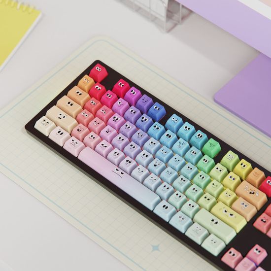 시이닷 와글바글 유선 LED 기계식 키보드