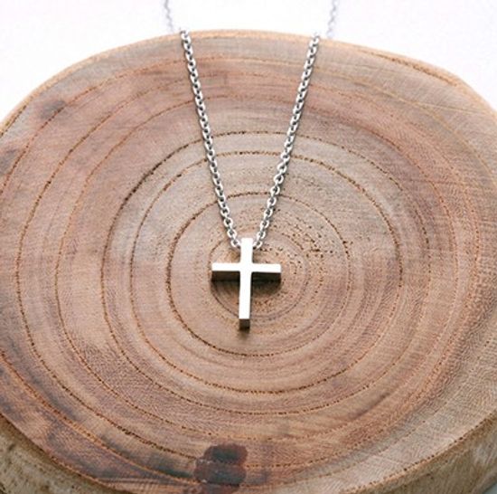 YL-SM cross necklace (NTS003A)