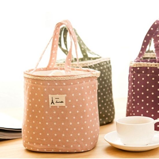 빠띠라인 린넨 보온보냉 파우치 4종택1