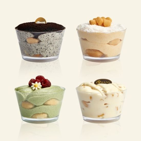 코만스 티라미수 4종 뉴트로팩 (480g)