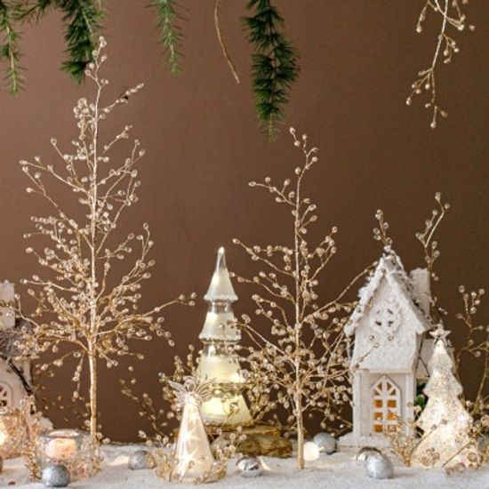 비즈 크리스탈  트리 2 sizes