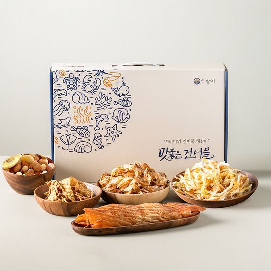 [해살이] 맛좋은 안주 5종 선물세트