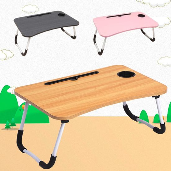 미니폴딩 테이블 접이식 다용도 침대 독서 좌식