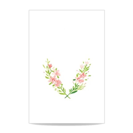 캘리그라피 수채화 무지엽서(택1)